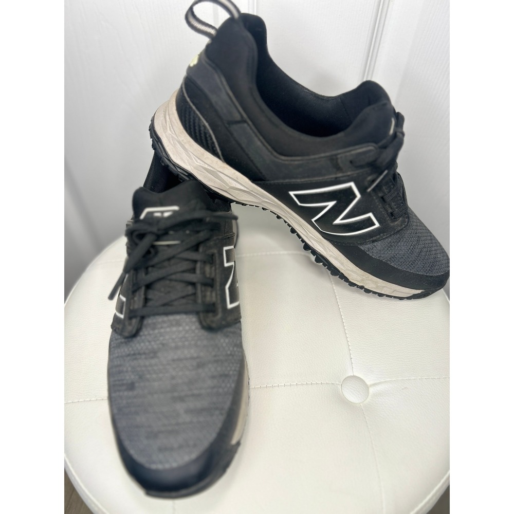 New Balance Fresh Foam Links SL Golf Shoes 10.5 Black Spikeless Athleisure